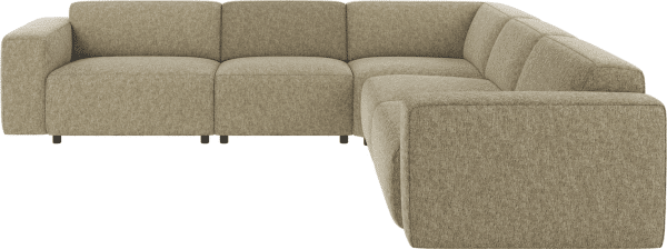Hjørnesofa Rowico Willard Max 55 grøn modulopbygget sofa i slidstærkt polyester-nylonstof 297Ã297 cm